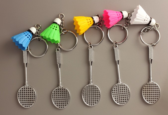 Mini Badminton keychain