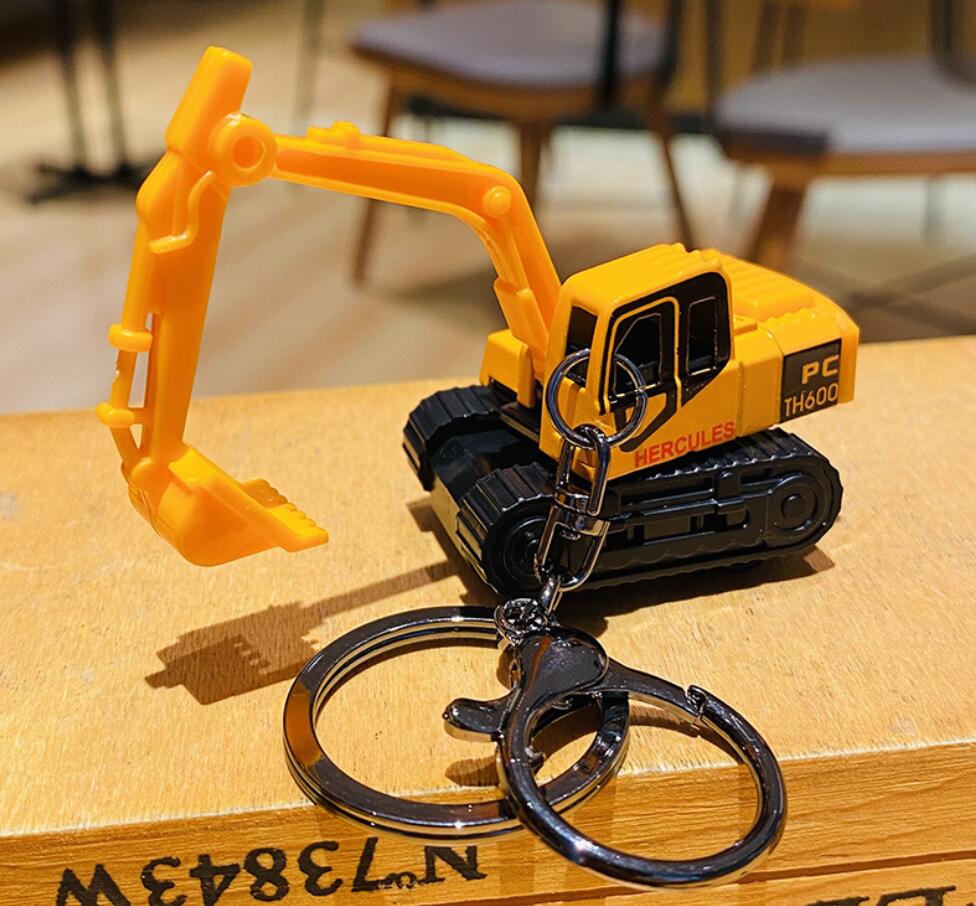 Engineering forklift keychain