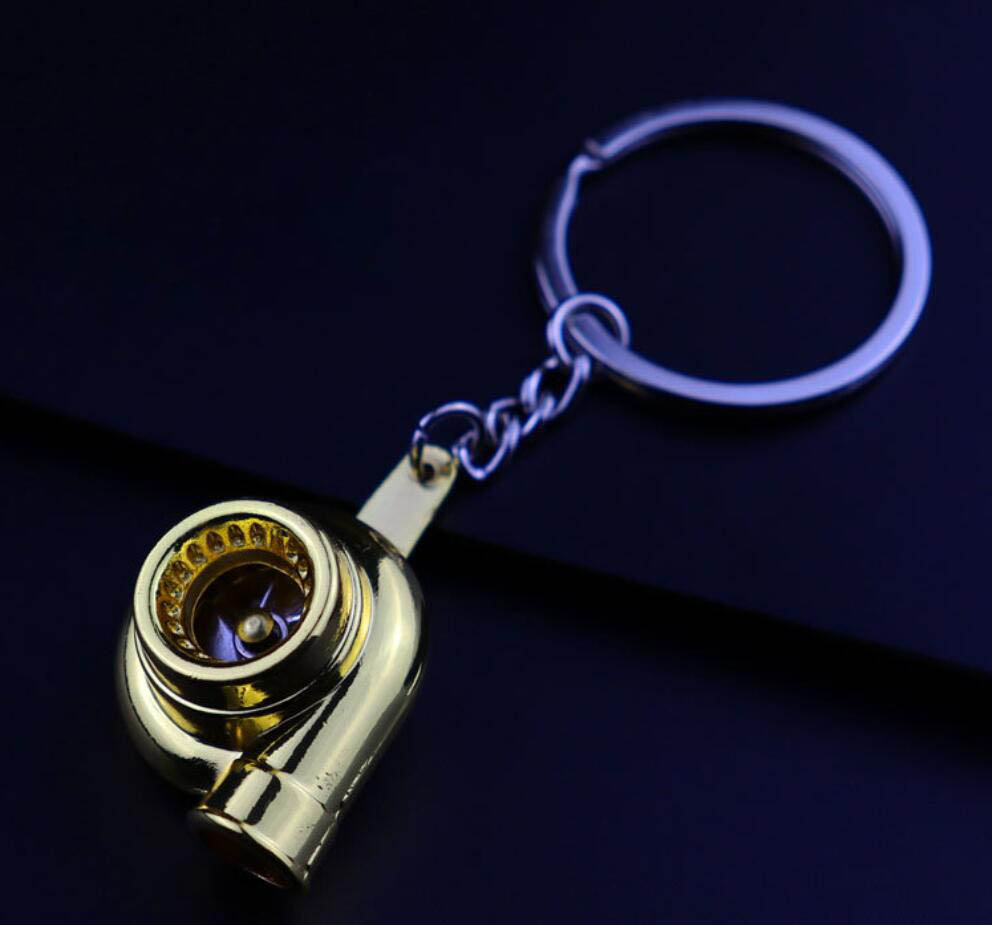 Creative turbocharger keychain