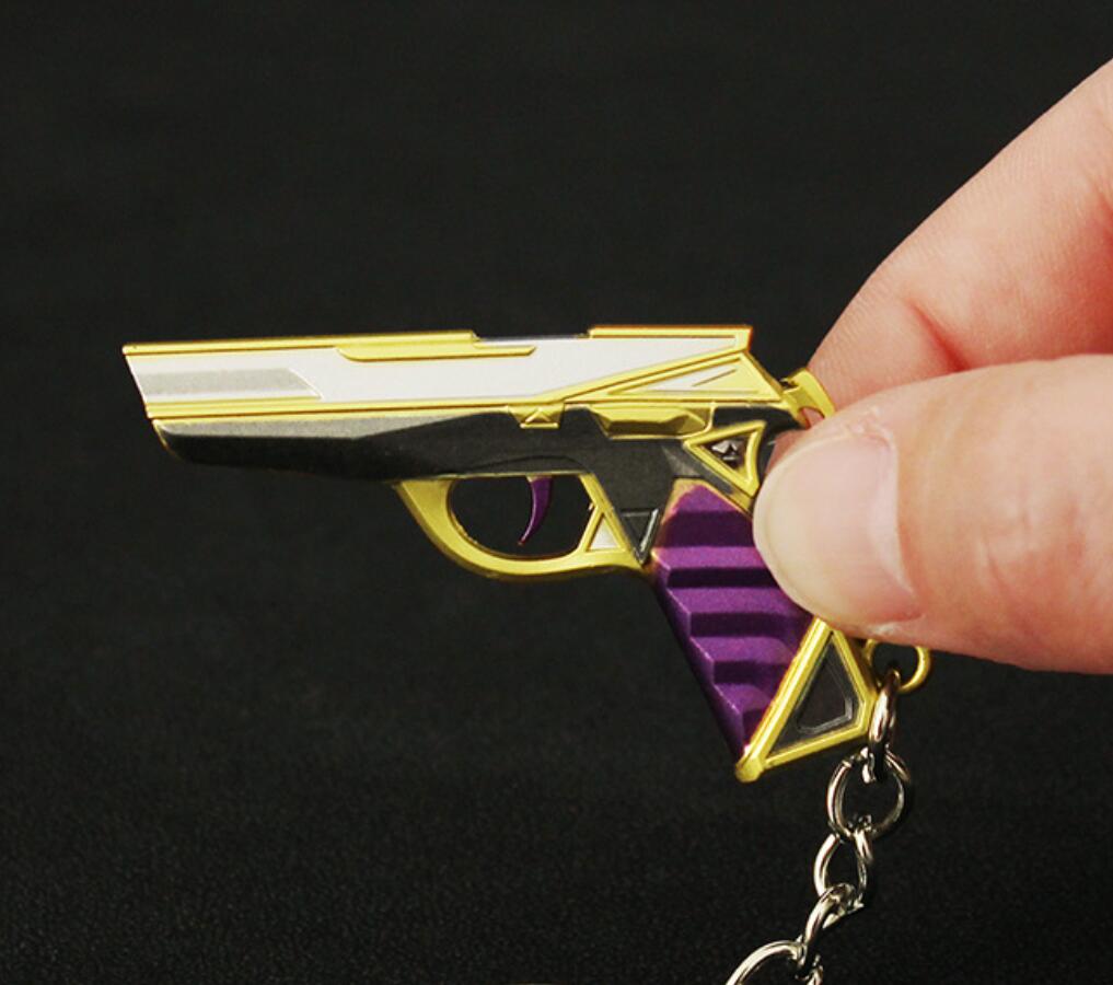 mini pistol model key chain