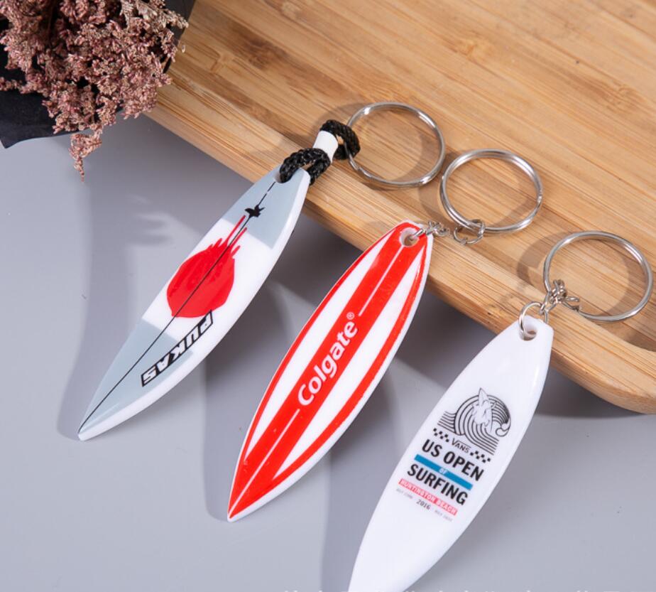 PVC Surfboard Keychain