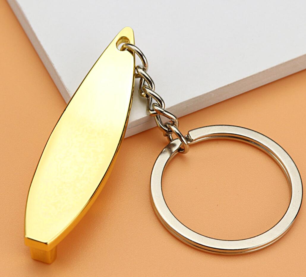 Surfboard Bottle Opener Keychain